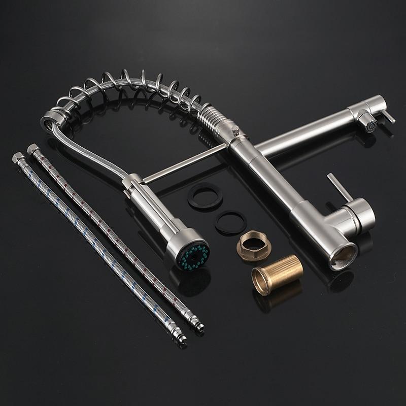 Cedar – LED Spring-Neck Kitchen Mixer Tap