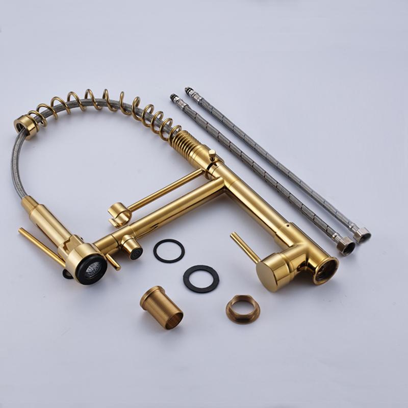 Cedar – LED Spring-Neck Kitchen Mixer Tap