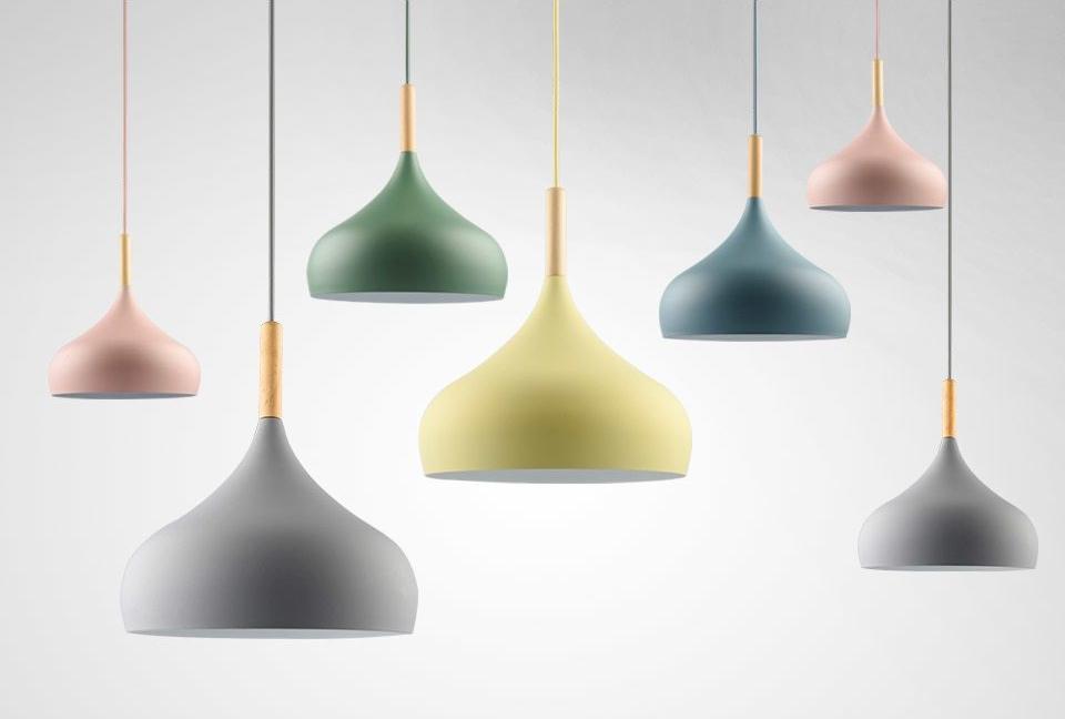 Marlow – Matte Aluminium Dome Pendant