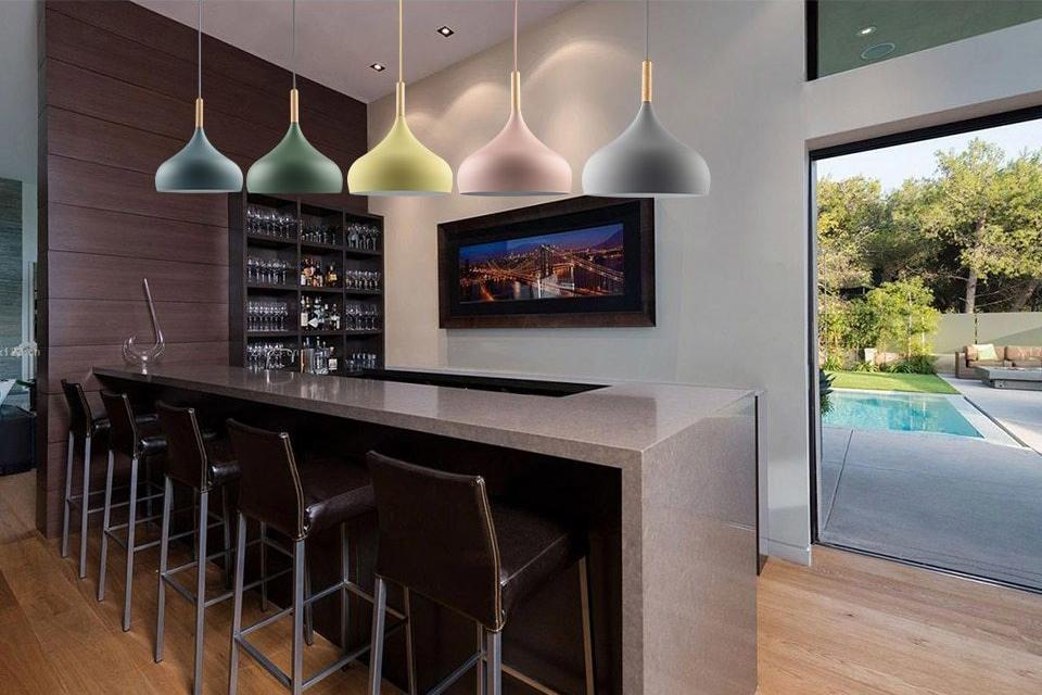 Marlow – Matte Aluminium Dome Pendant