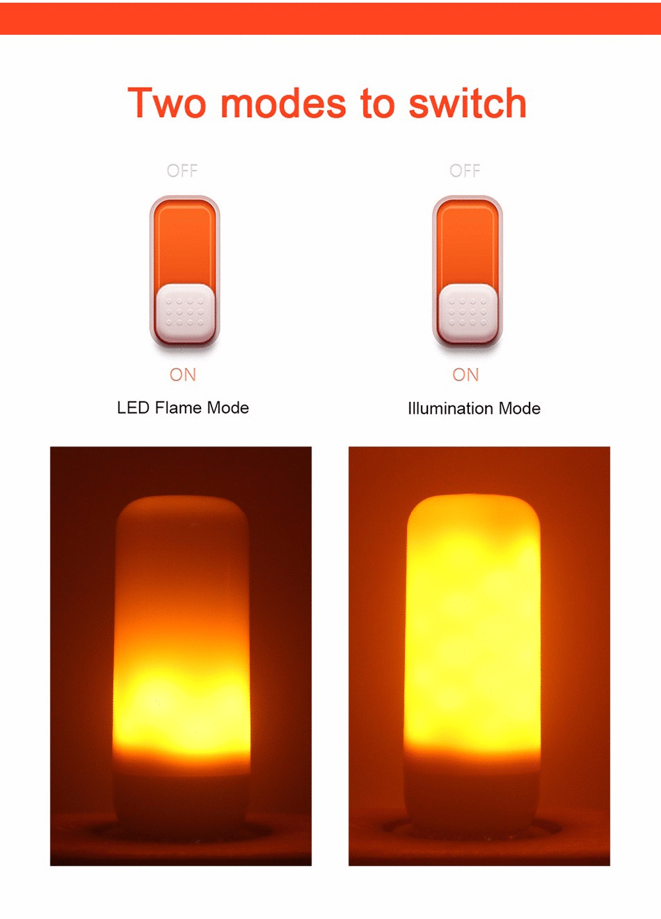 Starling – Flickering Flame-Effect LED Bulb