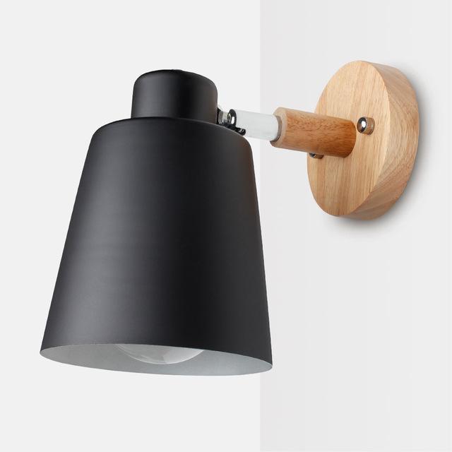 Merrow – Iron & Wood Lantern Wall Sconce