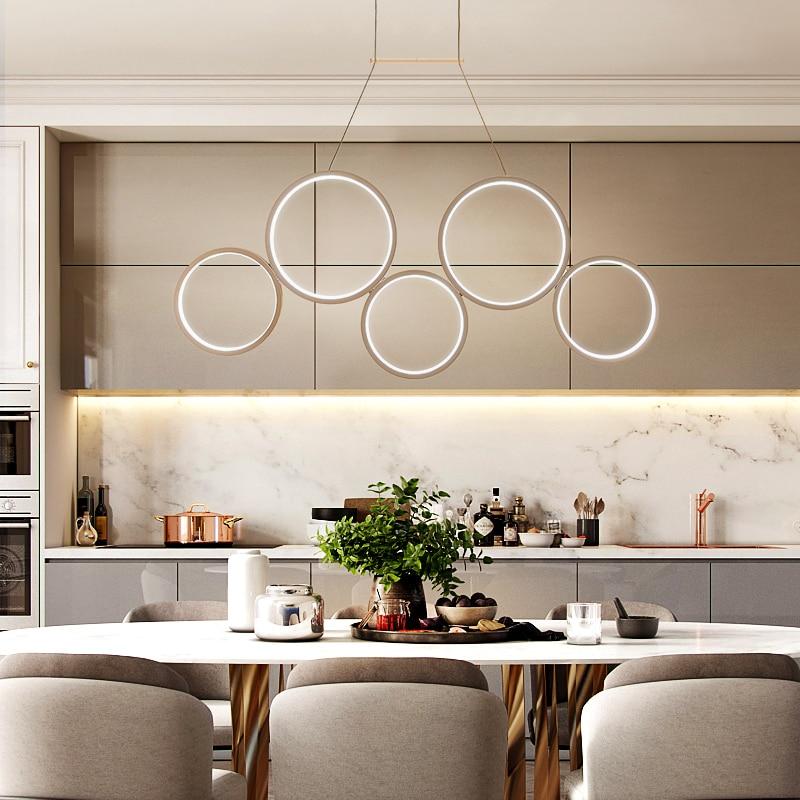 Tidewell – Dimmable Stacked Ring LED Chandelier