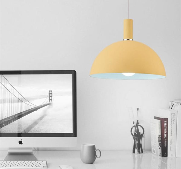 Osier – Round Aluminium Dome Pendant