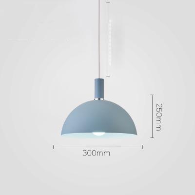 Osier – Round Aluminium Dome Pendant