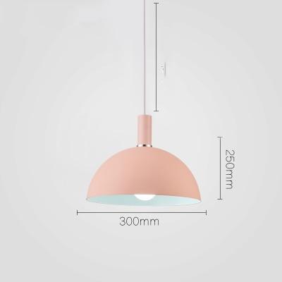 Osier – Round Aluminium Dome Pendant