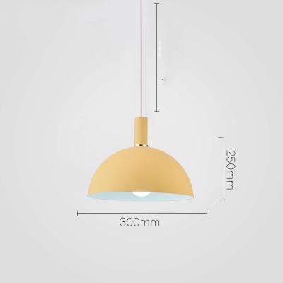 Osier – Round Aluminium Dome Pendant