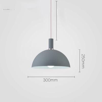 Osier – Round Aluminium Dome Pendant