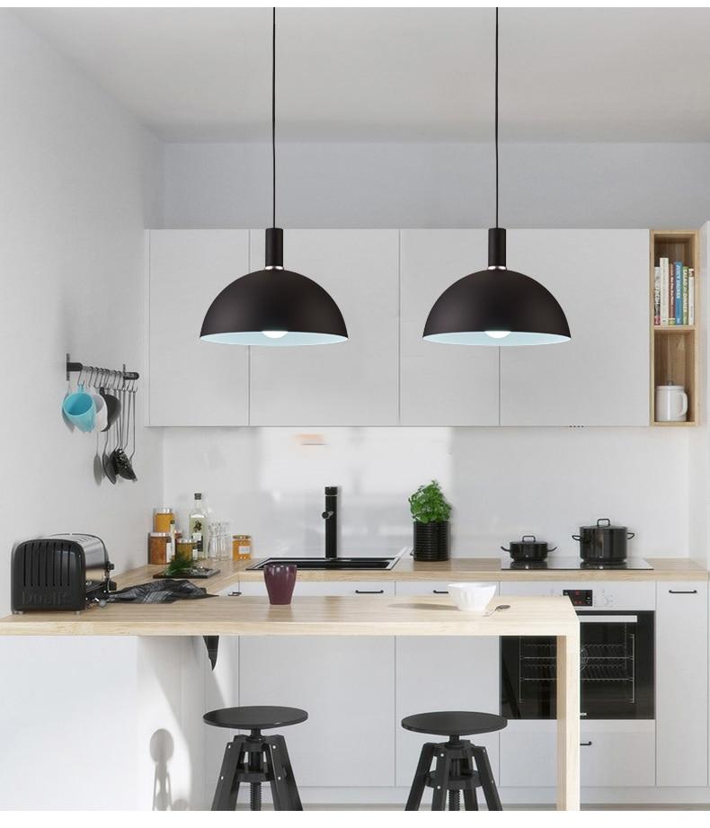 Osier – Round Aluminium Dome Pendant
