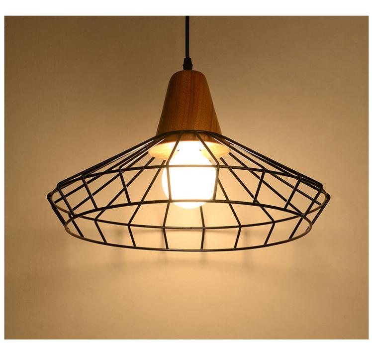 Otley – Wrought Iron Lantern Cage Pendant