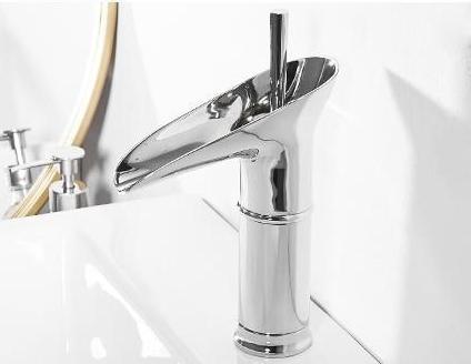 Ashby – Brass Waterfall Basin Mixer Tap