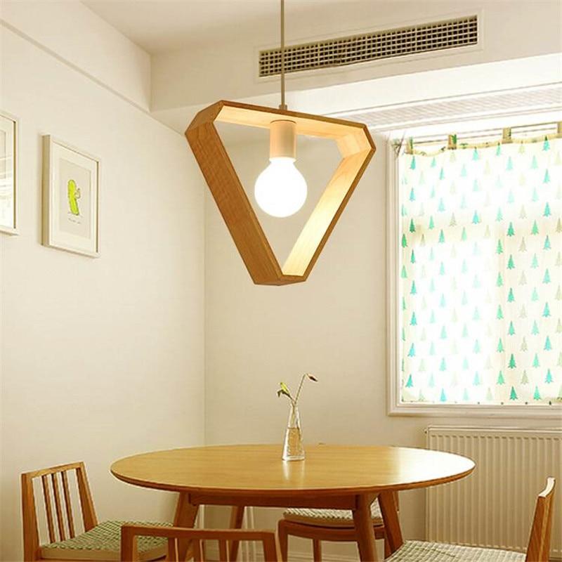 Elmsford – Geometric Wooden Frame Pendant