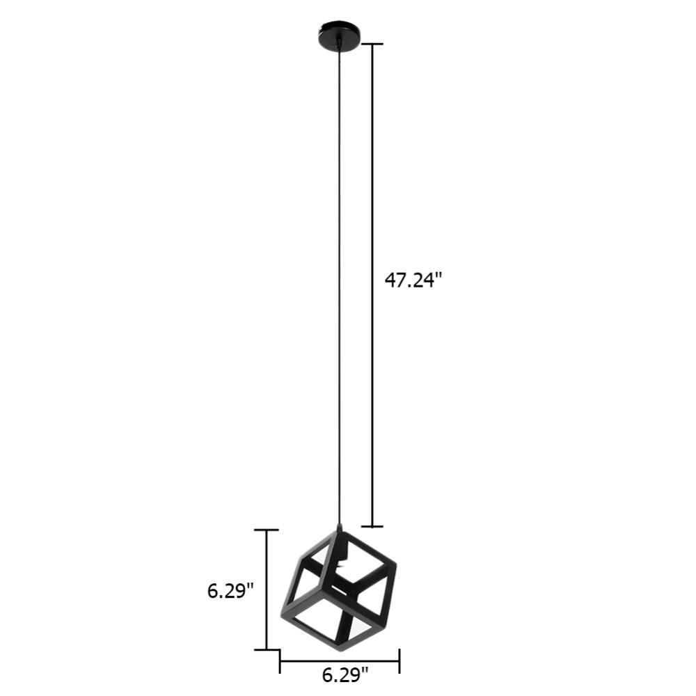 Calder – Open Cube Metal Pendant Light