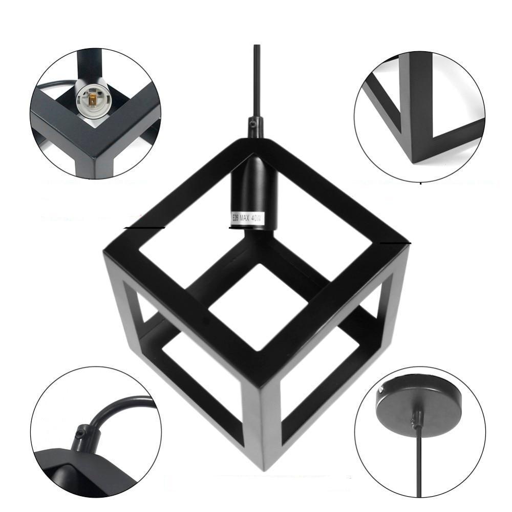 Calder – Open Cube Metal Pendant Light