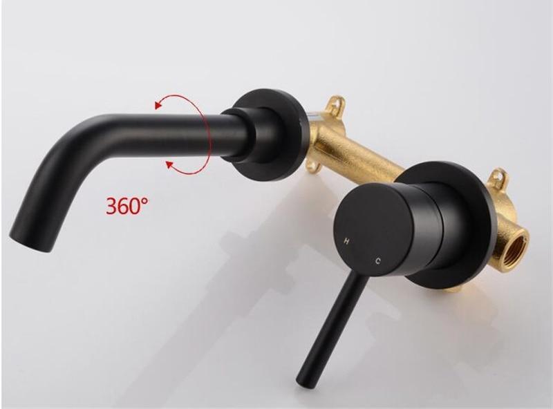 Thorne – Wall-Mounted Swivel Brass Tap