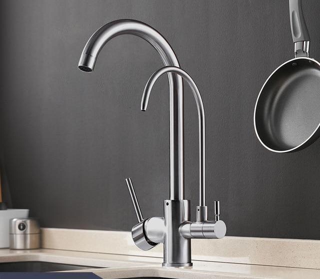 Larkspur – Deck Mount Dual-Spout Kitchen Tap