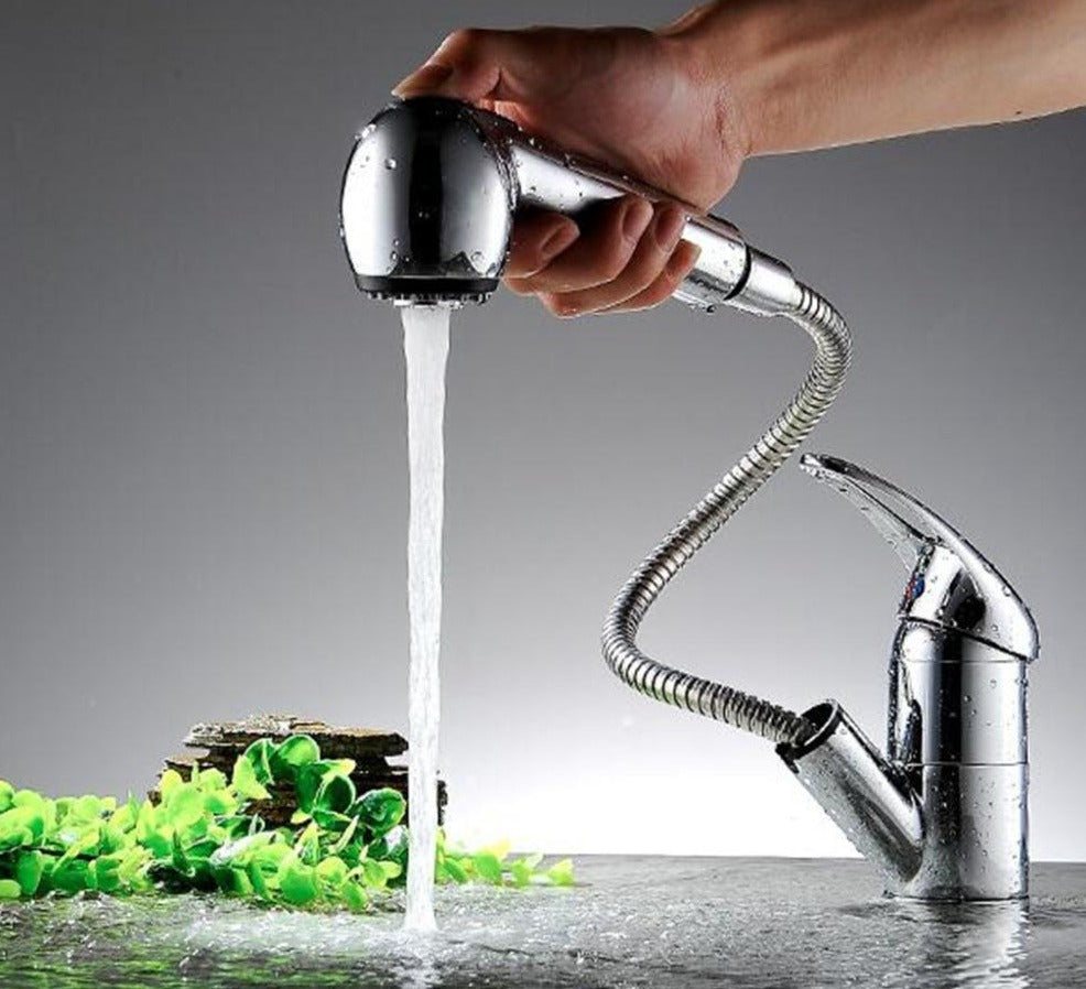 Ravenna – Pull-Out Spray Swivel Kitchen Mixer
