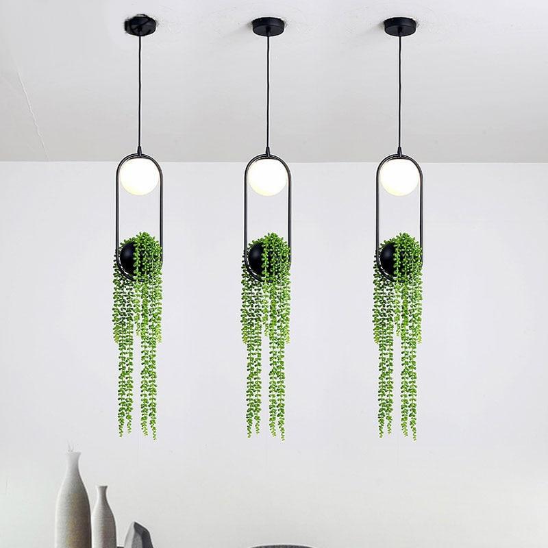 Midori – Hanging Planter Pendant Light