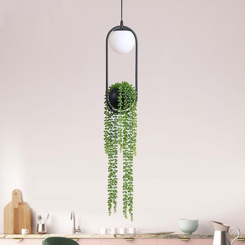 Midori – Hanging Planter Pendant Light