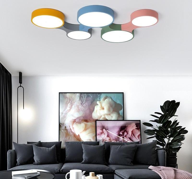 Gearwick – Interlocking Cog LED Ceiling Light