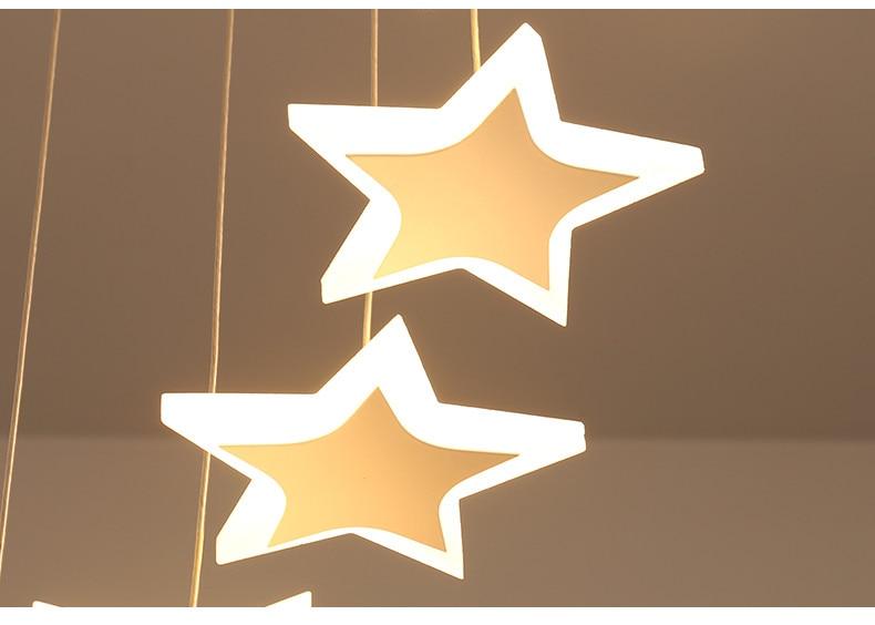 Astra Bay – Clear Glass Starburst Chandelier