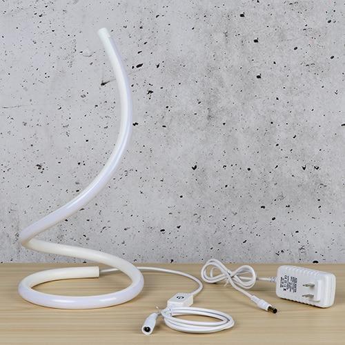 Helix – Dimmable Spiral Aluminium Touch Desk Lamp