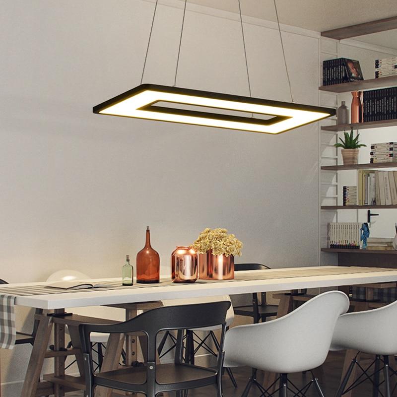 Waku – Suspended Aluminium LED Frame Light
