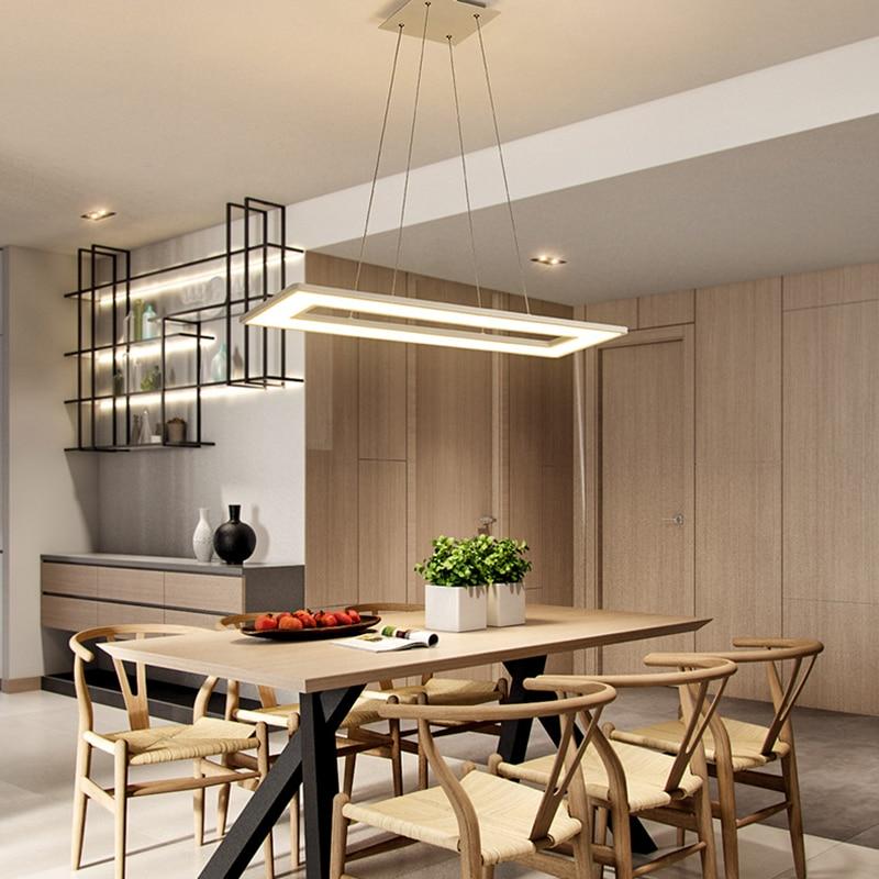 Waku – Suspended Aluminium LED Frame Light