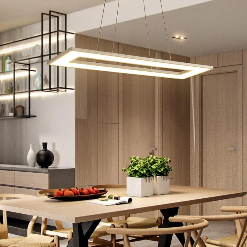 Waku – Suspended Aluminium LED Frame Light