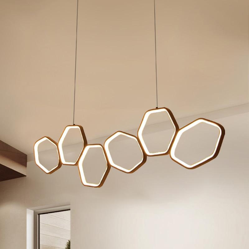 Facet – Art Deco Geometric Acrylic LED Chandelier