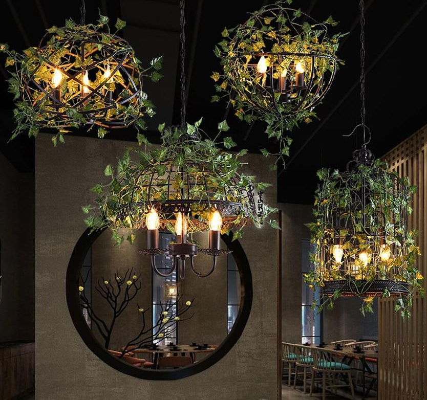 Tetsu – Industrial Cage Pendant Light