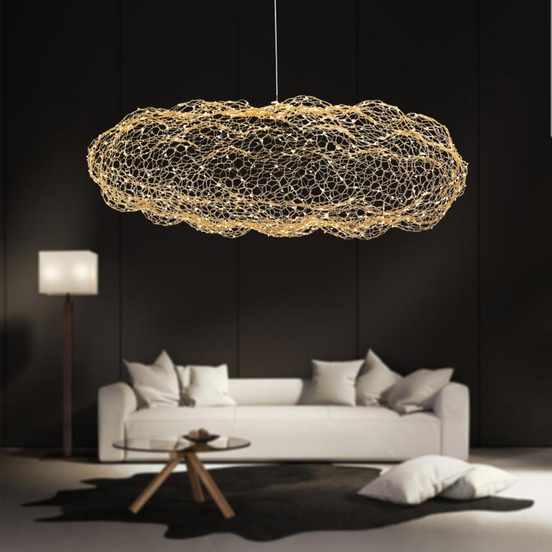 Kumo – Starlit Iron Cloud Ceiling Light