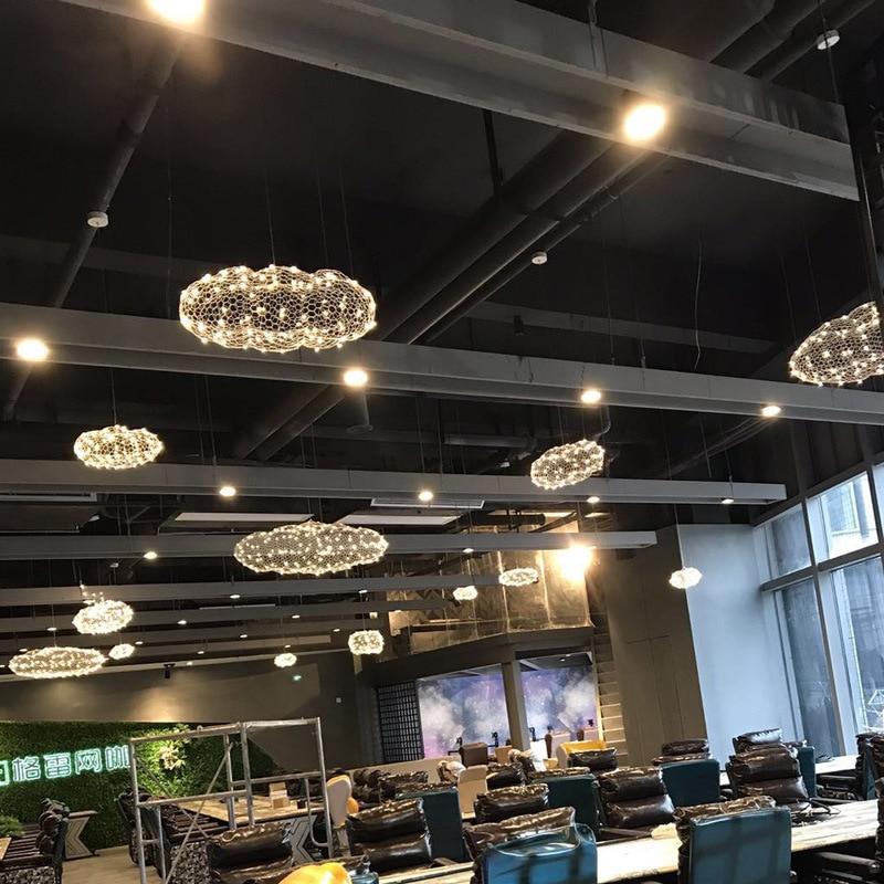 Kumo – Starlit Iron Cloud Ceiling Light
