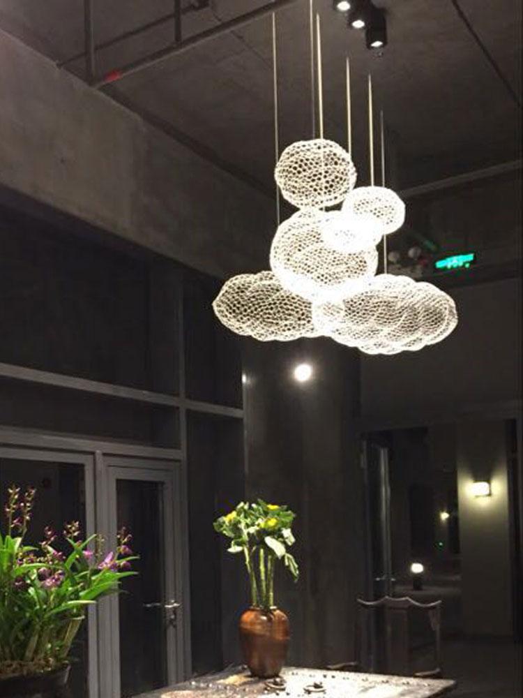 Kumo – Starlit Iron Cloud Ceiling Light