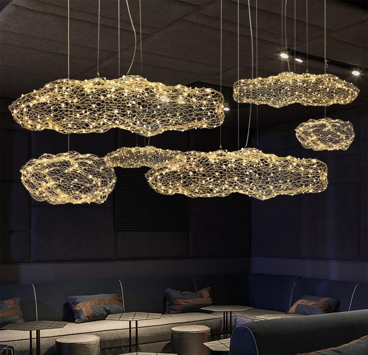 Kumo – Starlit Iron Cloud Ceiling Light