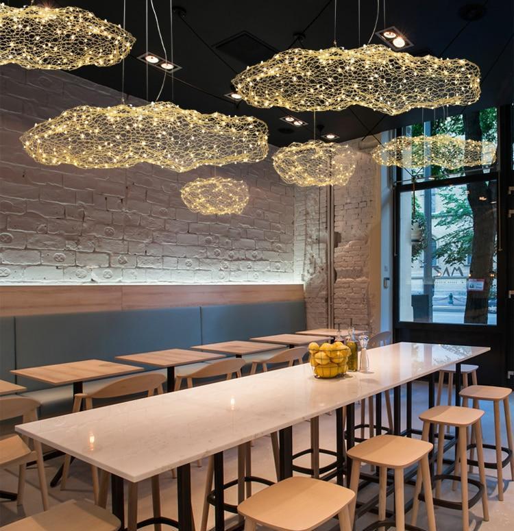 Kumo – Starlit Iron Cloud Ceiling Light