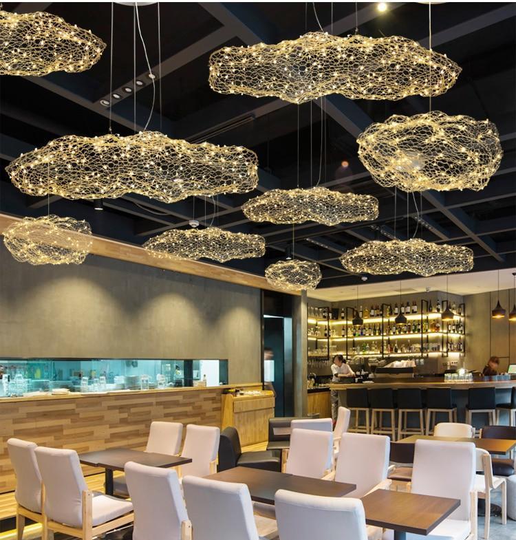Kumo – Starlit Iron Cloud Ceiling Light