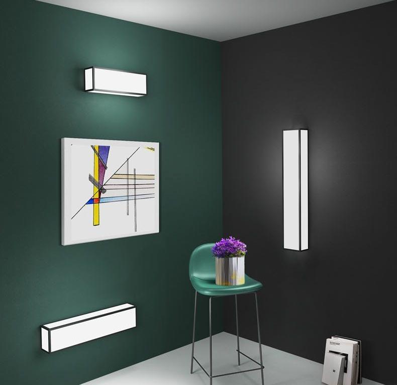 Kiri – Slim Rectangular Iron LED Wall Bar