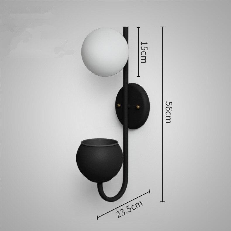 Kaimo – Iron and Glass Planter Wall Light