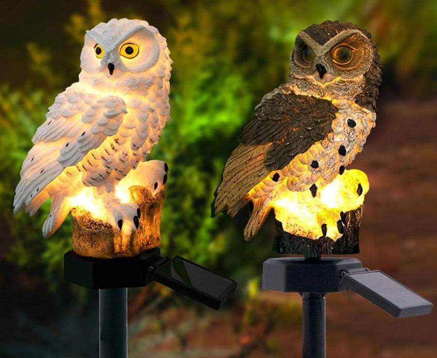 Magnus – Solar Owl Garden Stake Light