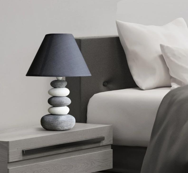 Cairn – Stacked Ceramic Stone Table Lamp
