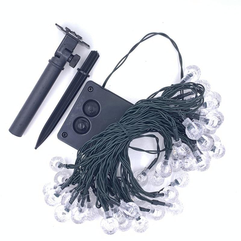 Festoon – Solar 20-Globe Outdoor String Lights