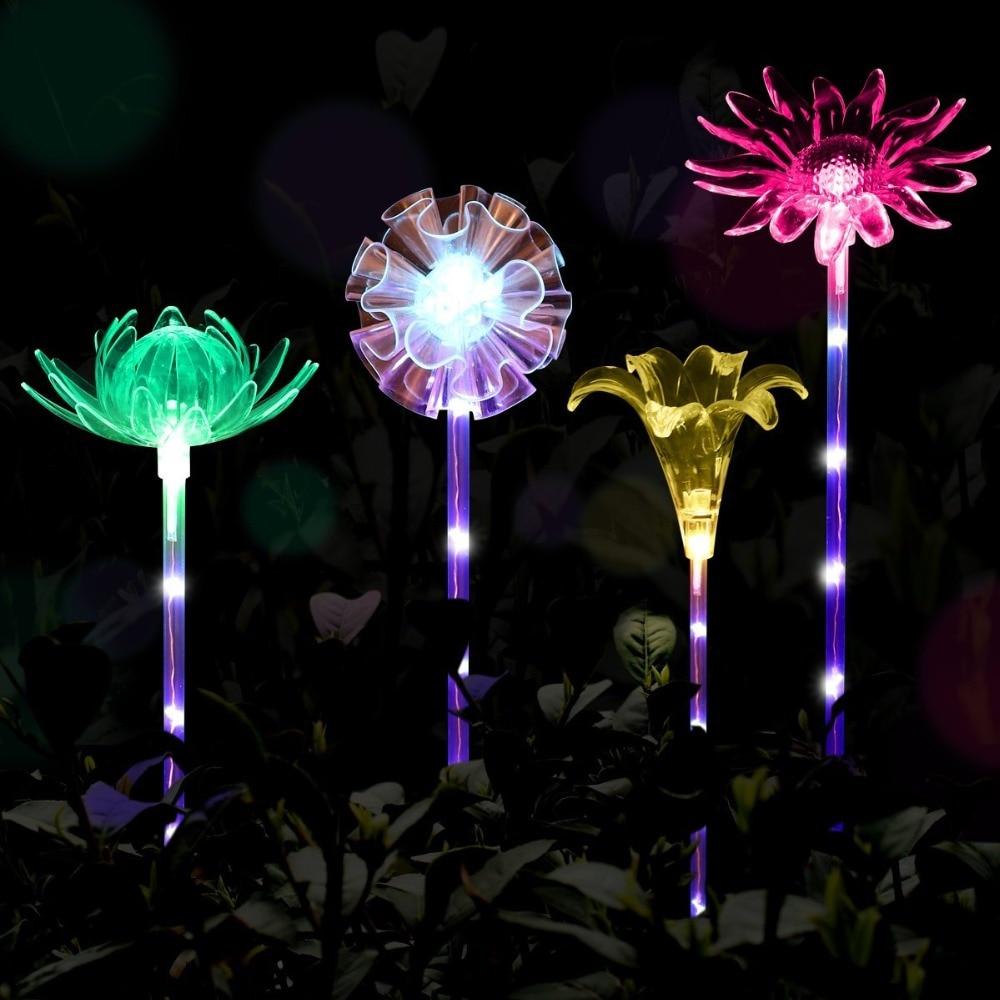 Thea – Solar Colour-Changing Flower Light