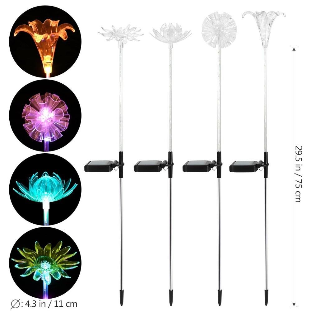 Thea – Solar Colour-Changing Flower Light