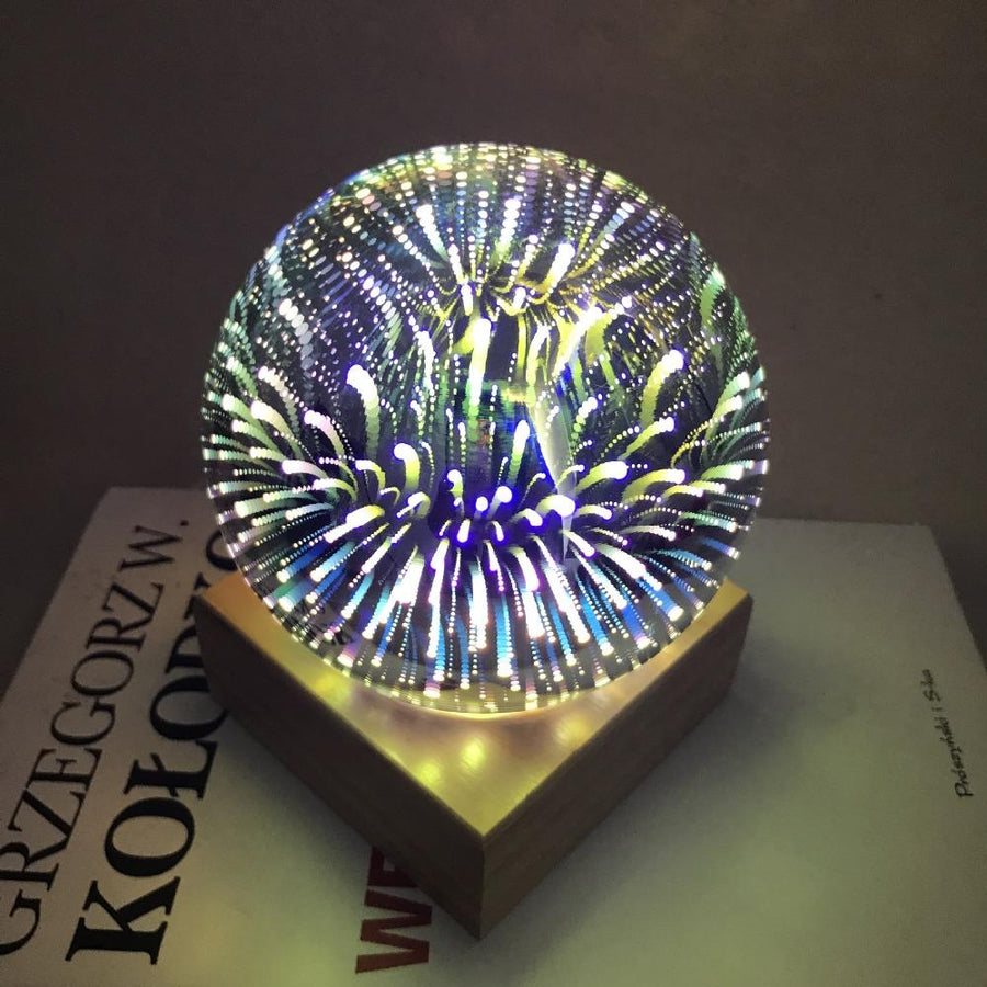 Nils – Glass Globe Projection Night Light