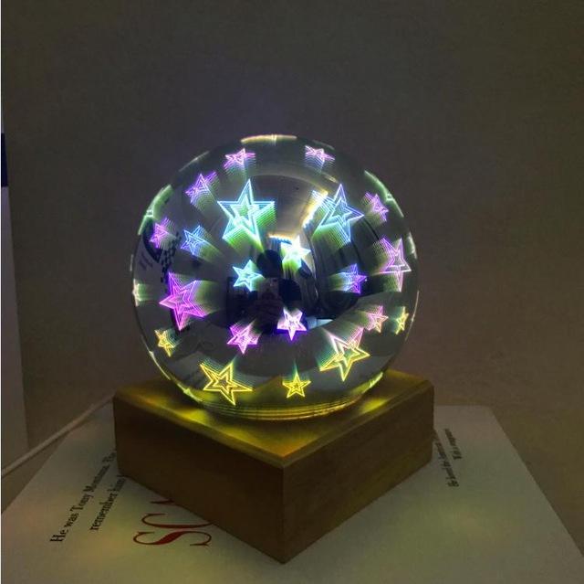 Nils – Glass Globe Projection Night Light