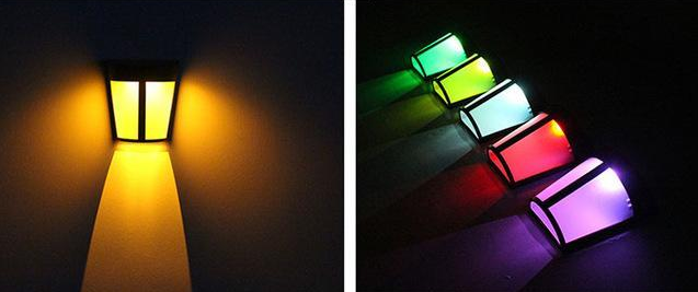 Hikari – Solar Waterproof Garden Wall Light