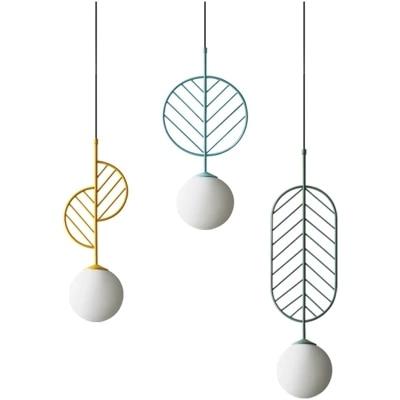 Sora – Coloured Iron Pendant Light