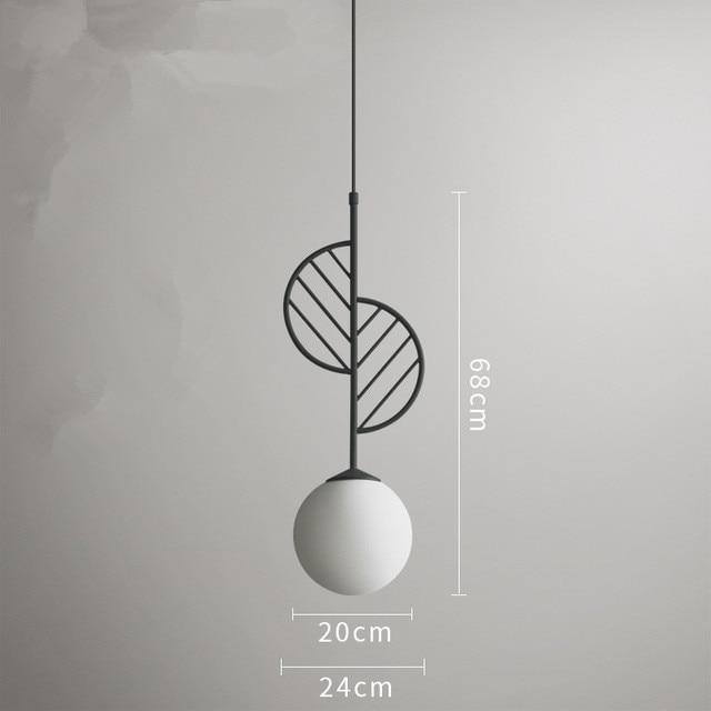 Sora – Coloured Iron Pendant Light