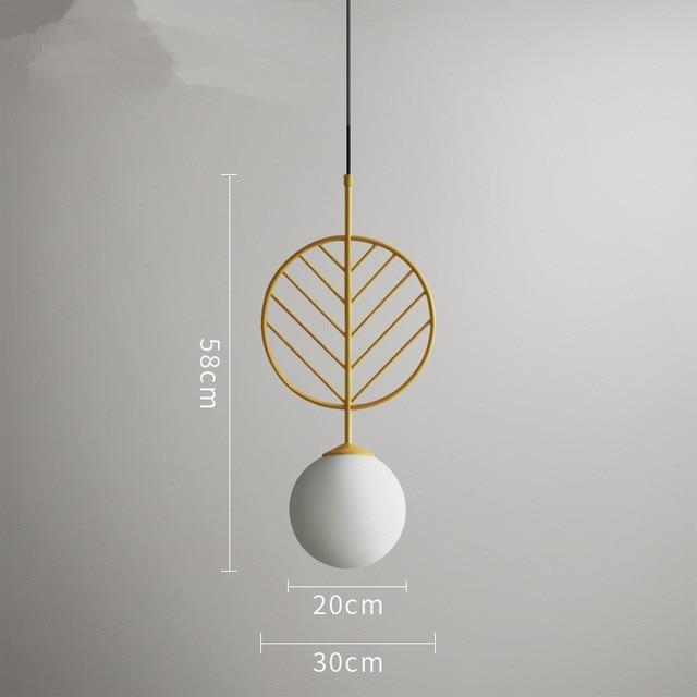 Sora – Coloured Iron Pendant Light